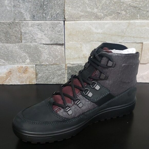 ECCO Women's Soft 7 Tred Terrain High Sneaker SALE - Picture 9 of 10